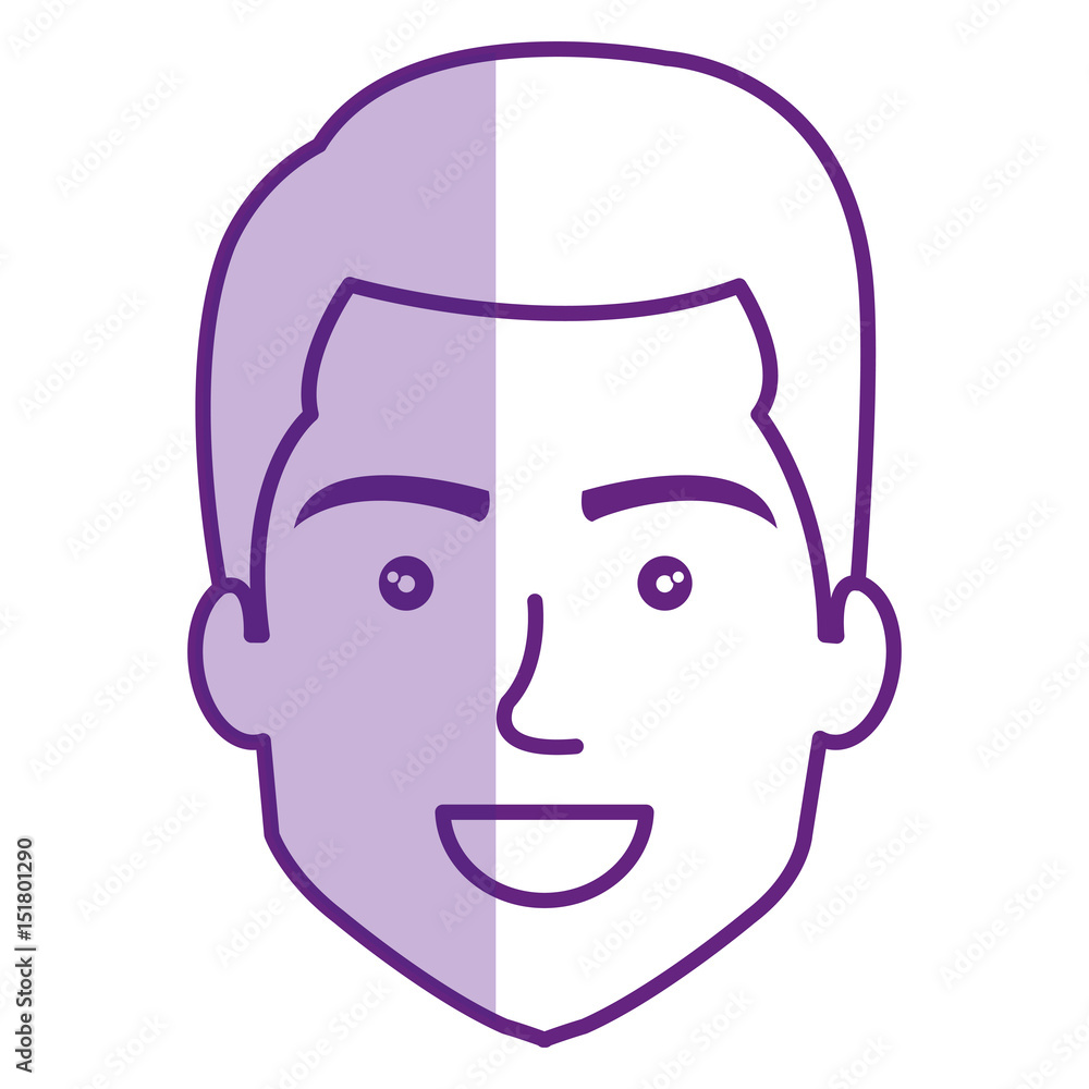 young man head avatar vector illustration design young man head avatar vector illustration design