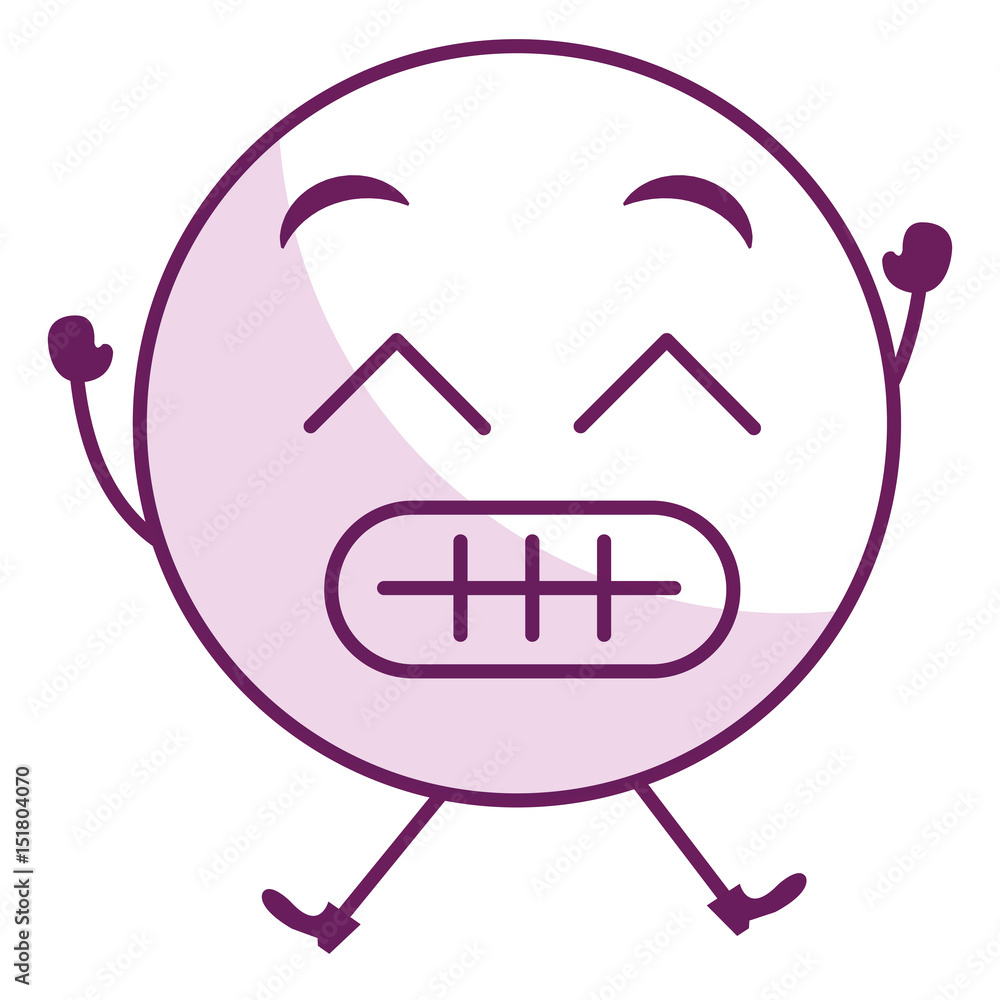 sorry face emoticon kawaii character vector illustration design sorry face emoticon kawaii character vector illustration design