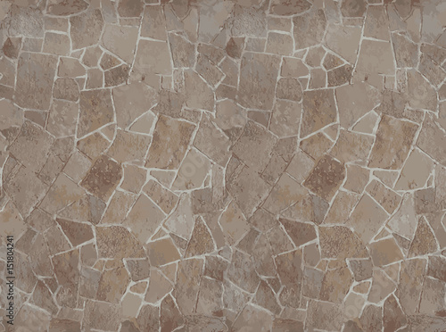 Flagstone sandstone paving seamless texture map for 3d graphics photo