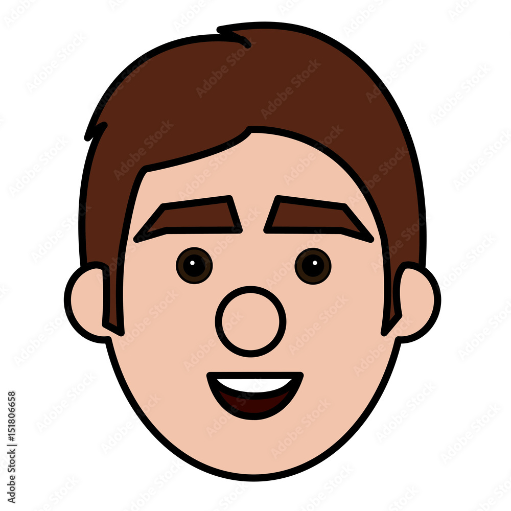 young man head avatar vector illustration design young man head avatar vector illustration design