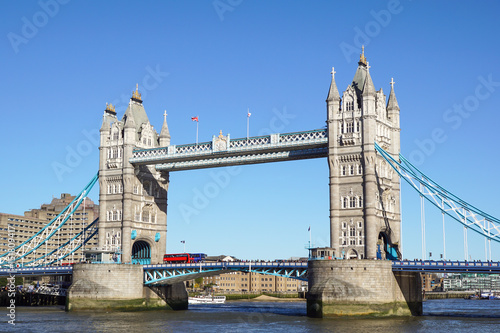 Tower Bridge in London, UK