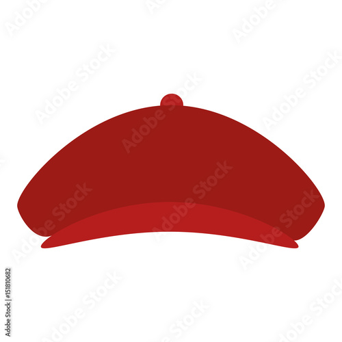 golf hat isolated icon vector illustration design