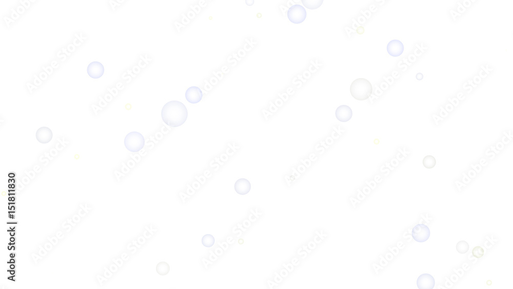 Abstract background with bubbles. Backdrop texture with soft particles.