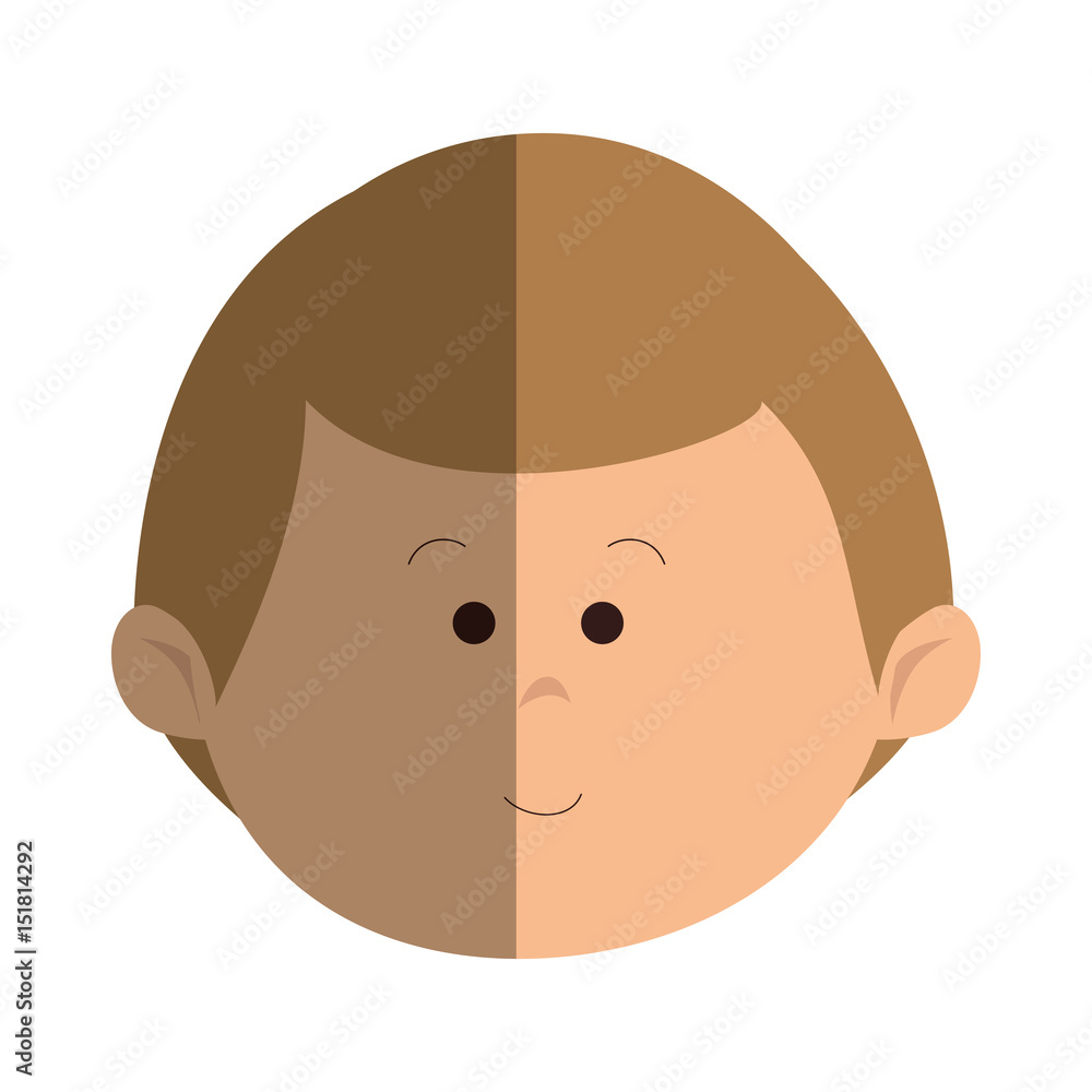 happy little boy character vector illustration design happy little boy character vector illustration design