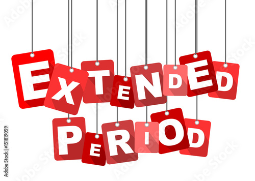 Red vector flat design background extended period. It is well adapted for web design.