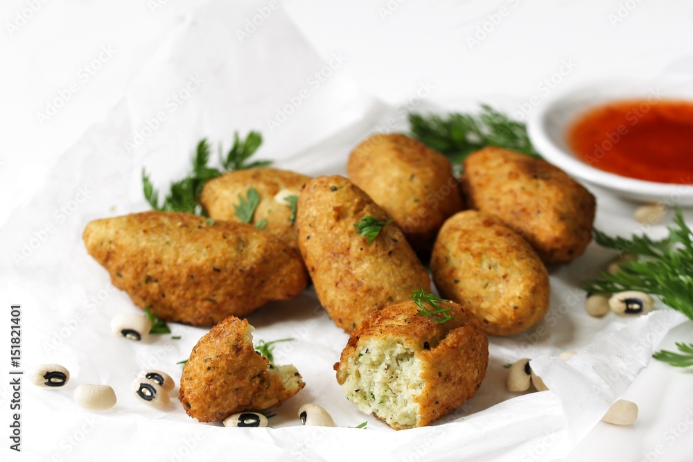 Akara - African black Eyed pea Fritters Akara - African black Eyed pea Fritters