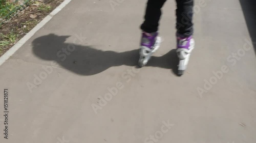 Chlld on Roller Skates