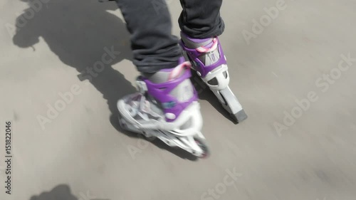 Chlld on Roller Skates