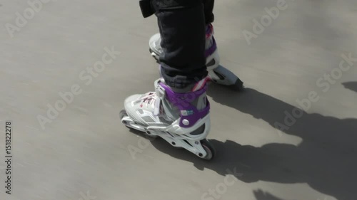 Chlld on Roller Skates