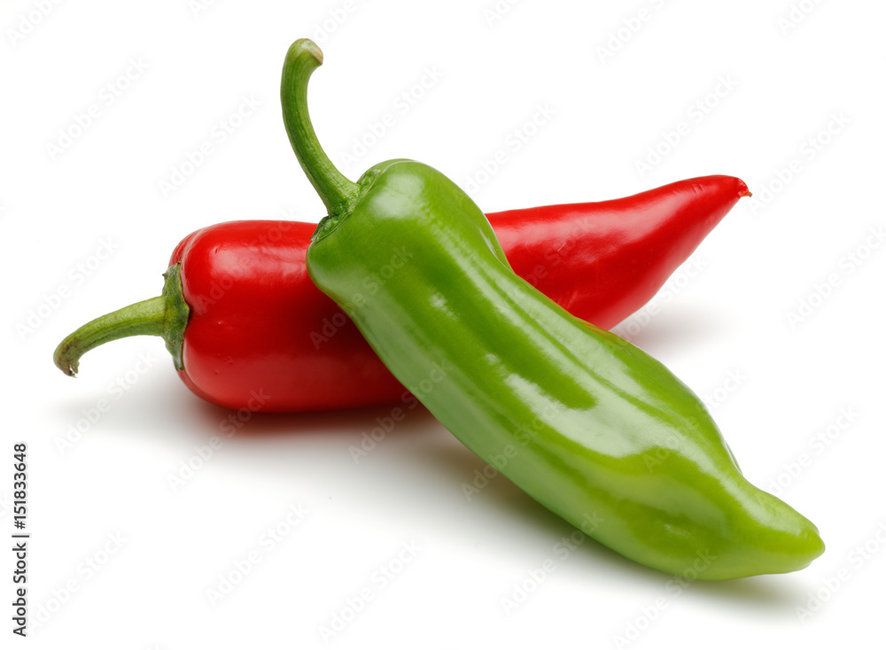 Red and friggitello pepper