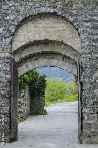 Porta Montanina in Wall Around Cortona