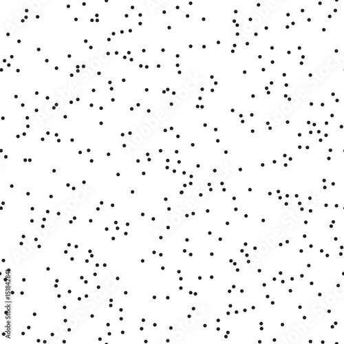 Modern dotted background. Seamless vector pattern