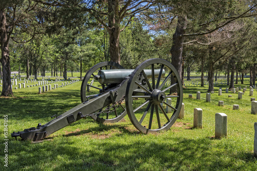 Cannon At The Stones River National Battlefield And Cemetery