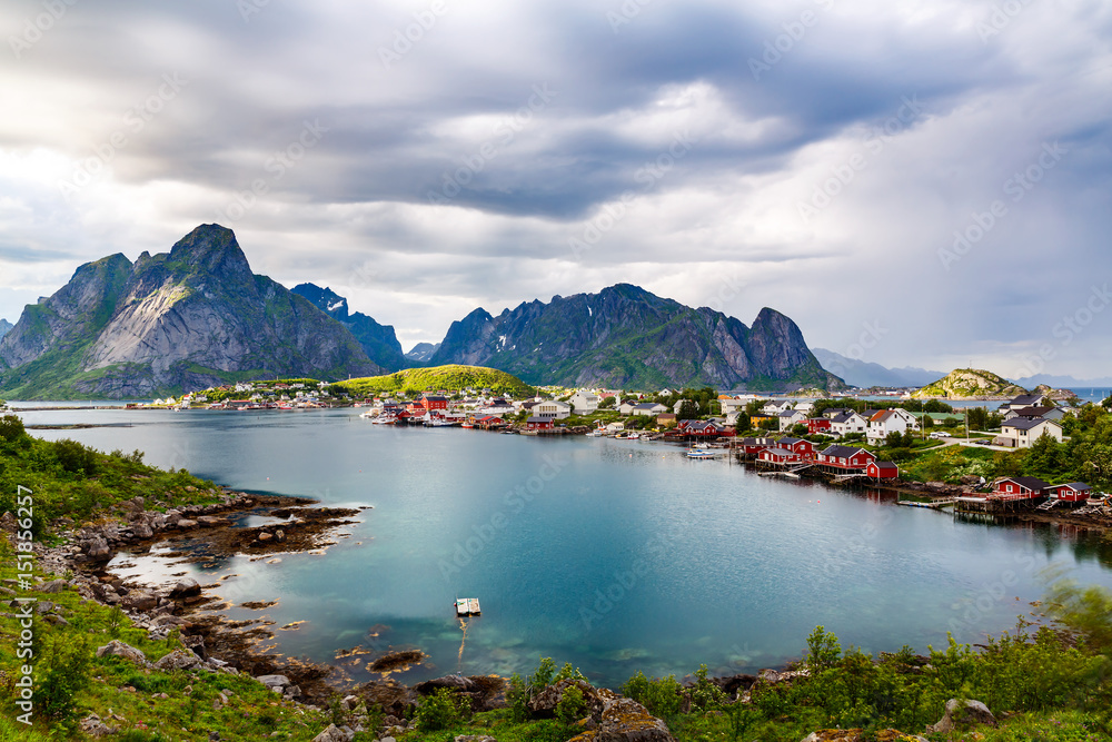 Lofoten archipelago islands Norway