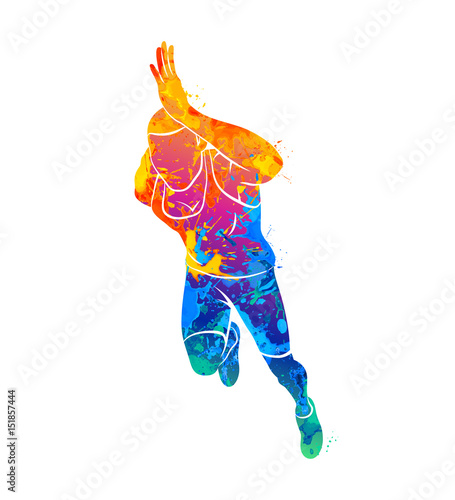 Running, sprinter, athlete
