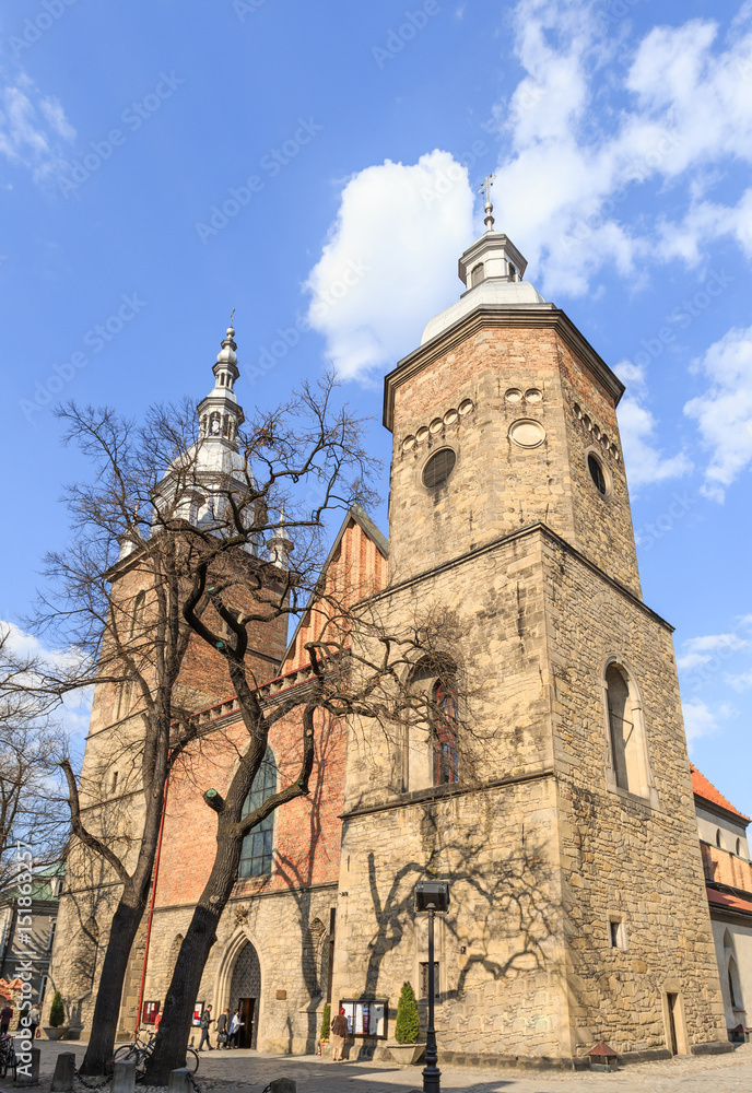 Nowy Sącz - kościół gotycki św. Małgorzaty, podniesiony do rangi Bazyliki mniejszej
