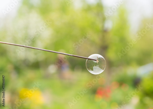 Straw and soap bubble © Maestro7