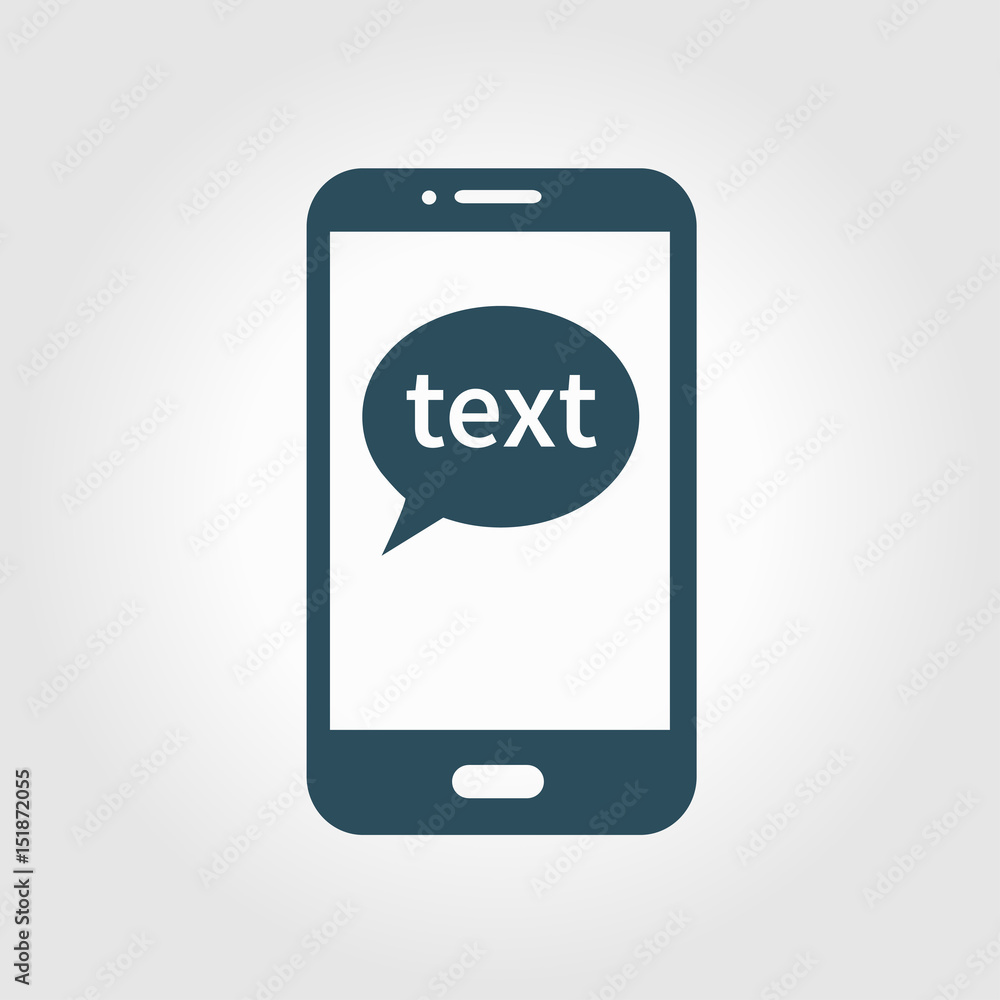 Mobile chatting icon.Mobile Phone Representing Web Chatting And Dialog. Mobile chatting icon.Mobile Phone Representing Web Chatting And Dialog.