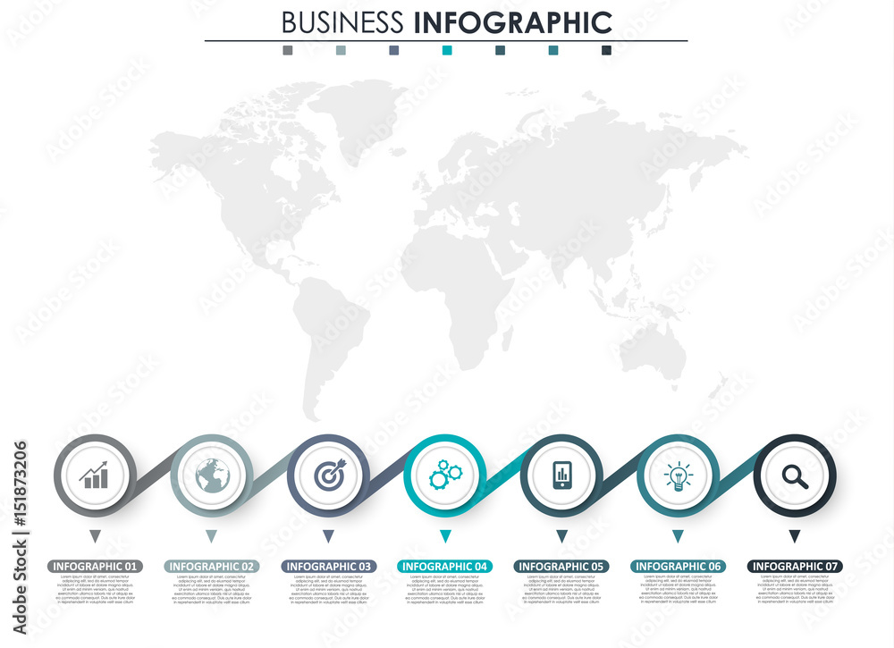 Business data visualization. Process chart. Abstract elements of graph, diagram with 7 steps, options, parts or processes. Vector business template for presentation. Concept for infographic.Vector
Business data visualization. Process chart. Abstract elements of graph, diagram with 7 steps, options, parts or processes. Vector business template for presentation. Concept for infographic.Vector
