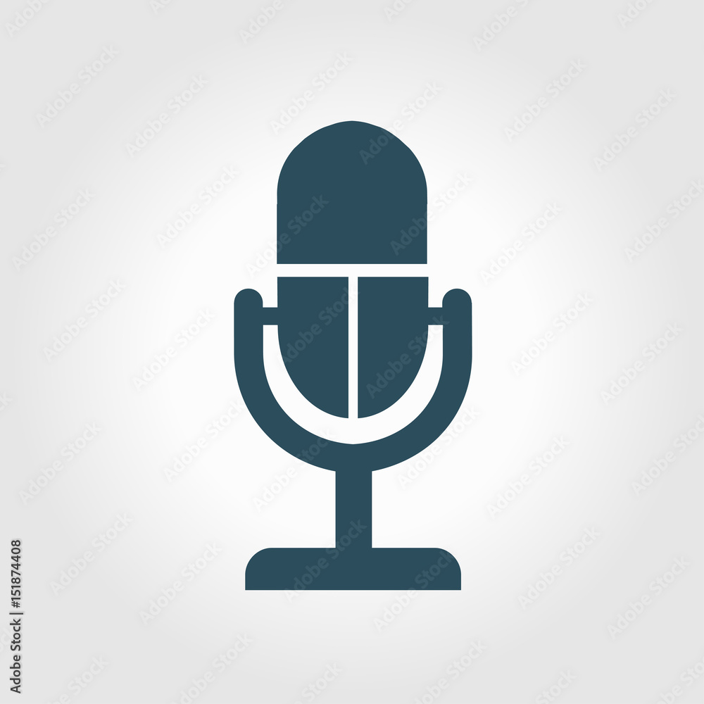 Speaker icon. Live music sign. Flat design style. Speaker icon. Live music sign. Flat design style.