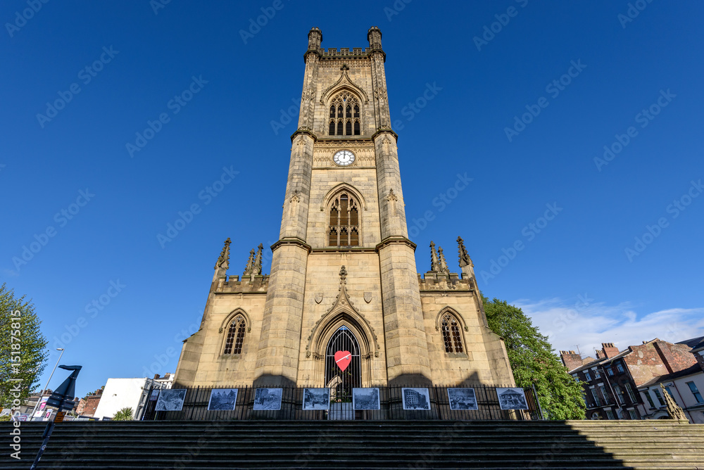 Luke church Liverpool England