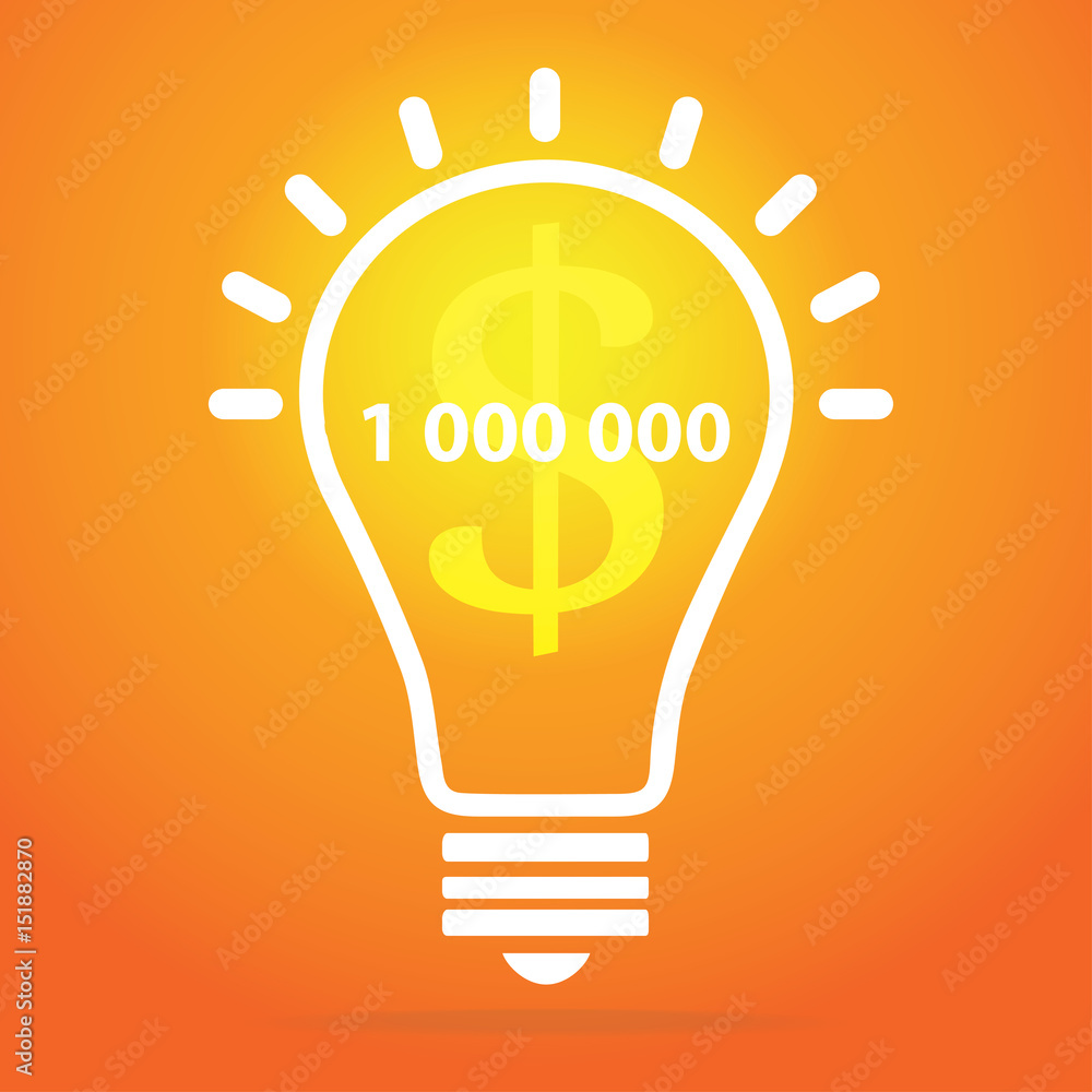 Great new idea concept - bulb with hand draw elements Great new idea concept - bulb with hand draw elements