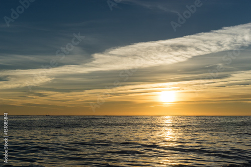 Sunset in Portugal Islas Malvinas 