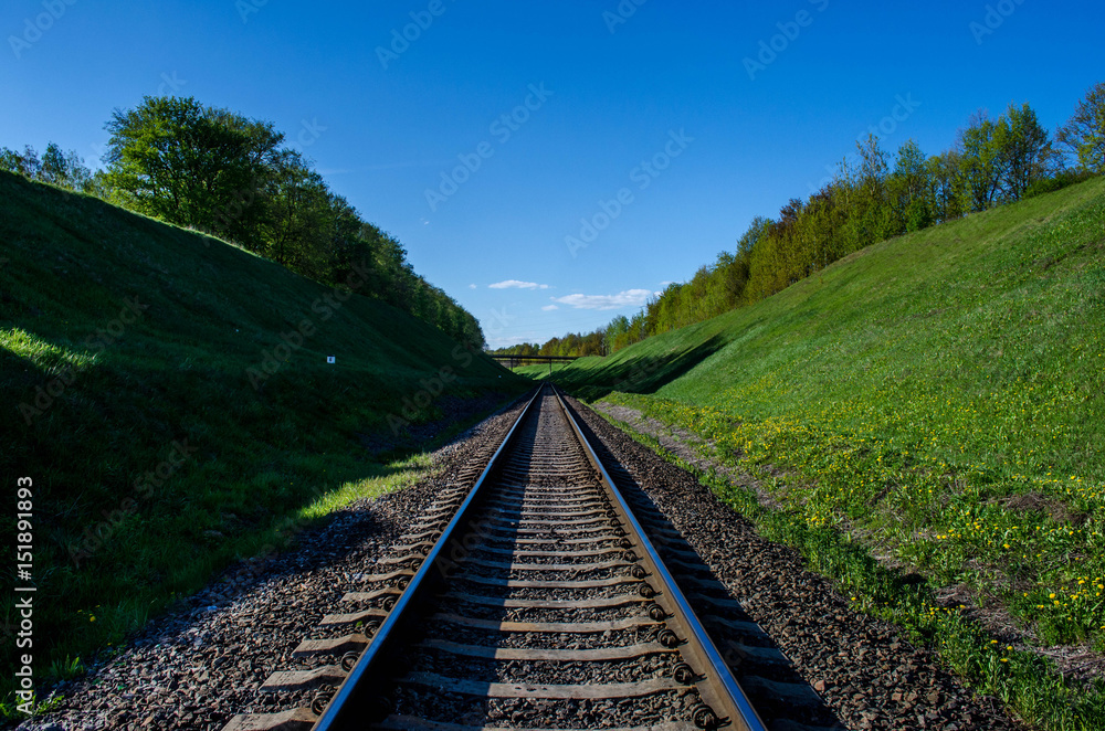 Fototapeta premium Railway