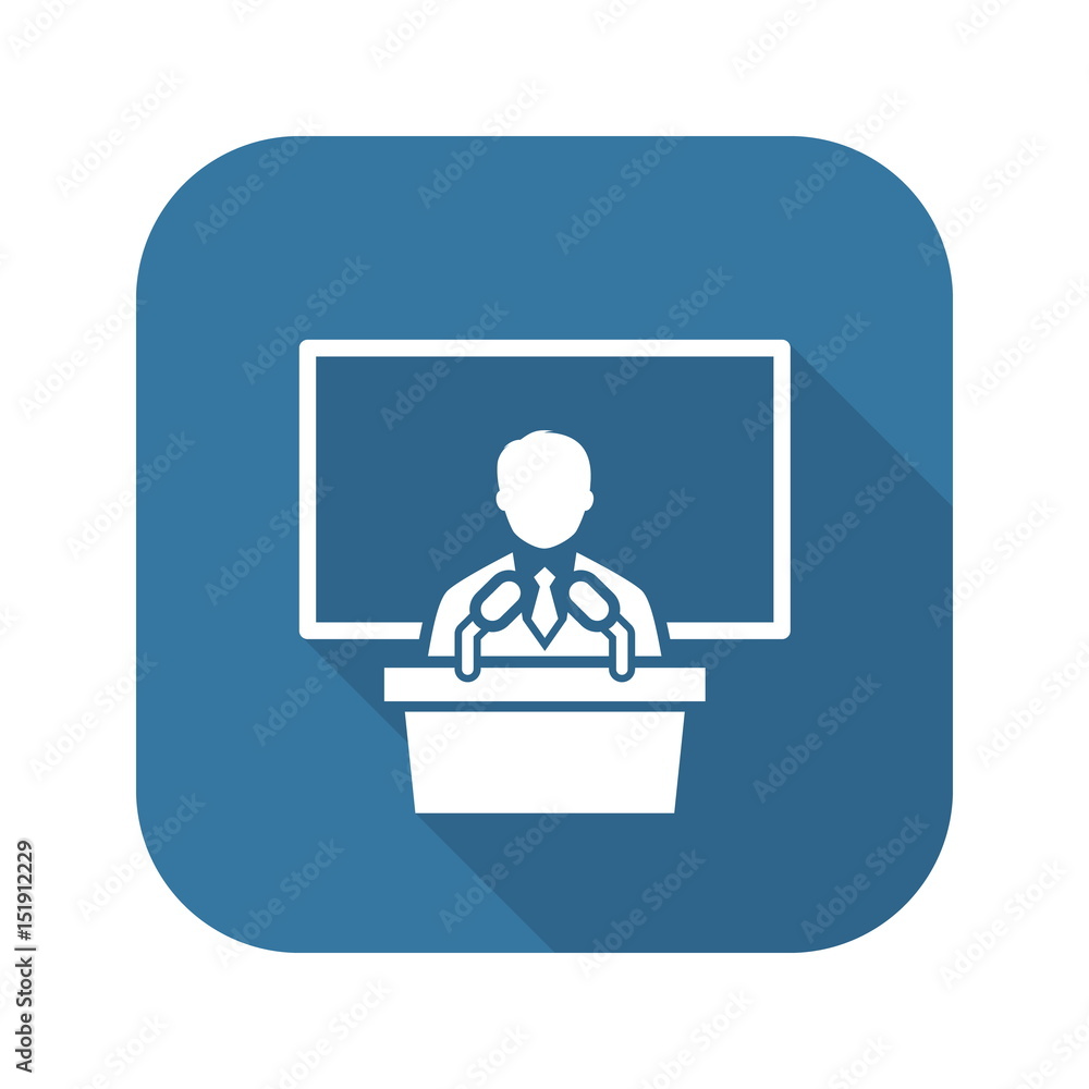 Training Icon. Business Concept. Flat Design. Training Icon. Business Concept. Flat Design.