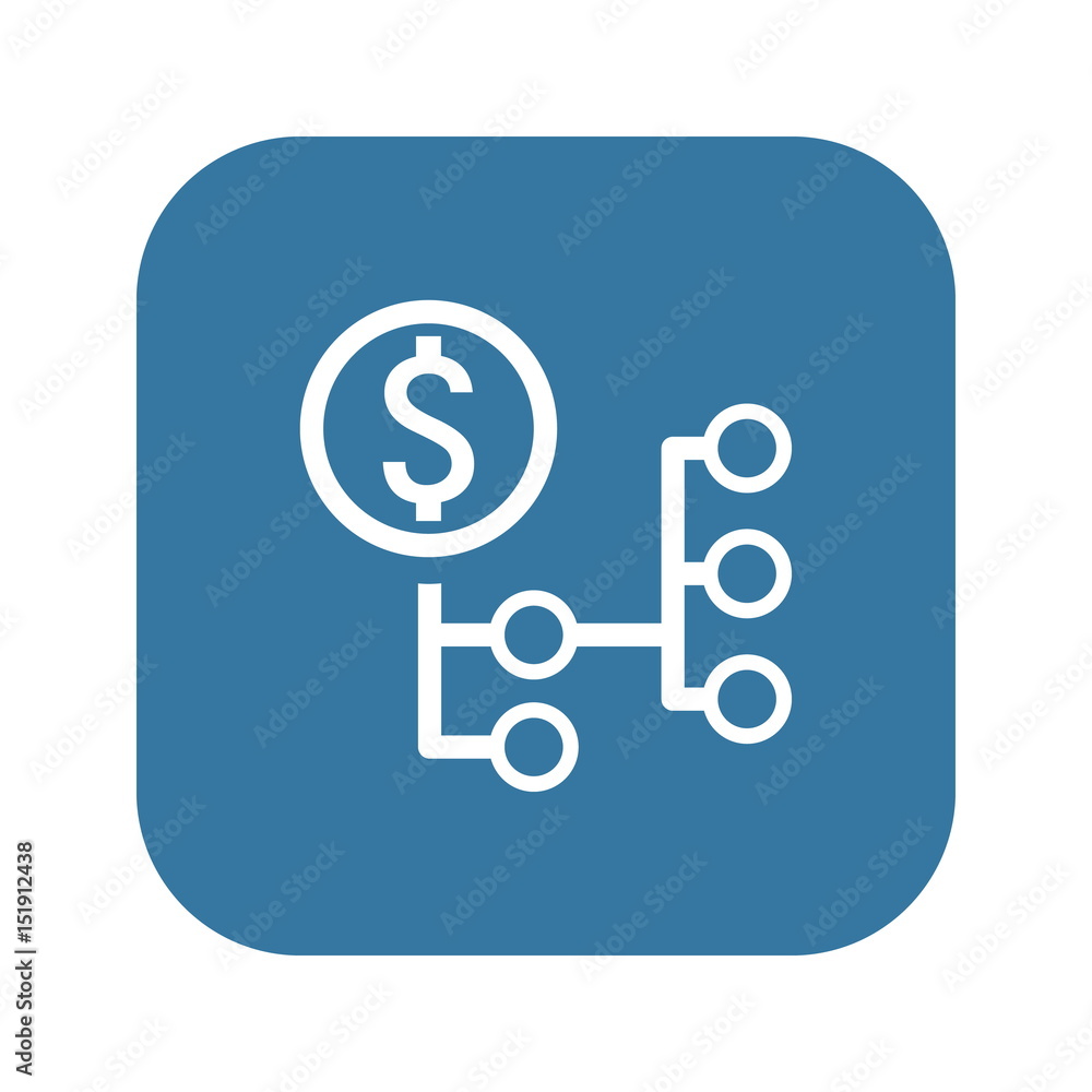 Money Distribution Icon Money Distribution Icon