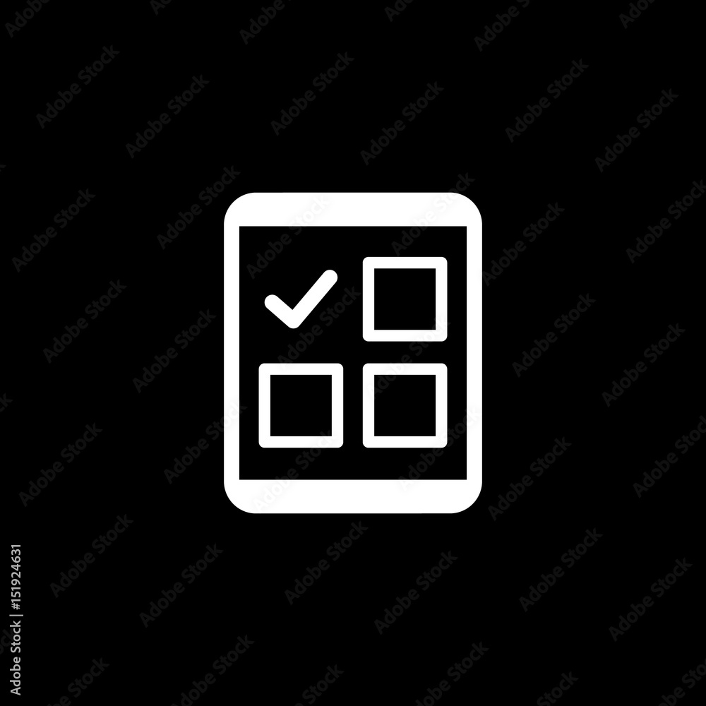 Completed Tasks Icon. Business Concept. Flat Design. Completed Tasks Icon. Business Concept. Flat Design.