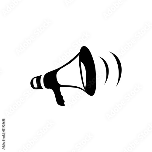 Megaphone vector icon