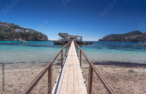 Geheimtipp Mallorca - Camp de Mar  Br  cke zur Insel