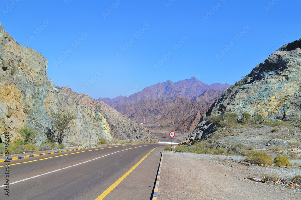 Fototapeta premium Road in the mountains