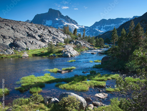 Billede på lærred Ansel Adams Wilderness in the Eastern Sierras