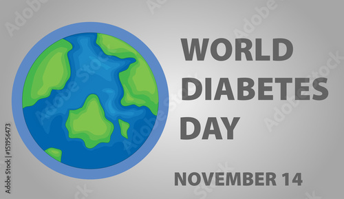 Poster design for world diabetes day