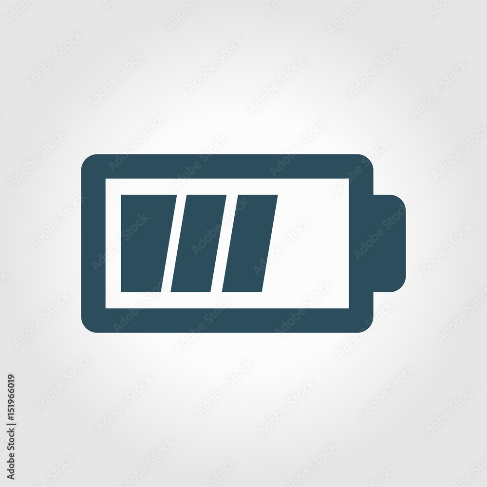 Battery charging icon vector. Flat design style. Battery charging icon vector. Flat design style.