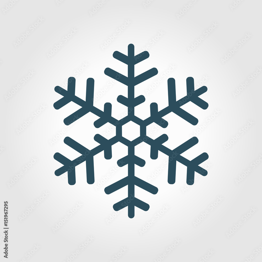 Snowflake icon. New Year decoration. All to celebrate the New Year and Christmas. Snowflake icon. New Year decoration. All to celebrate the New Year and Christmas.