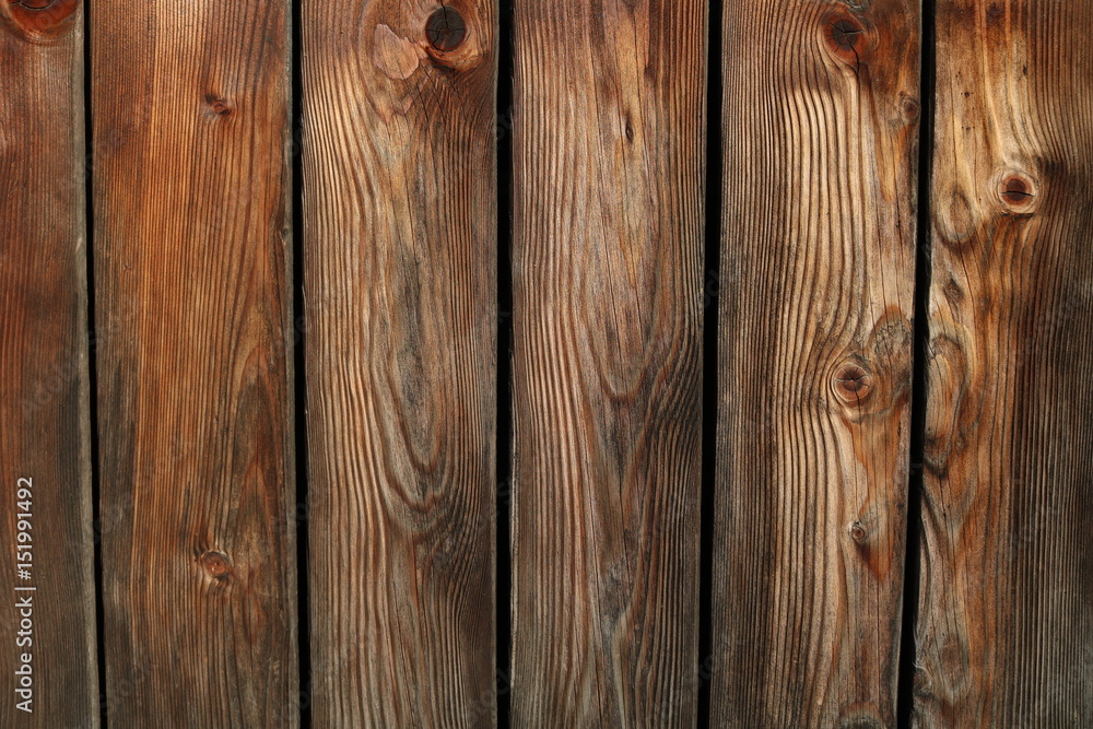 Naklejka premium Brązowa tekstura drewna. Abstrakcyjne tło