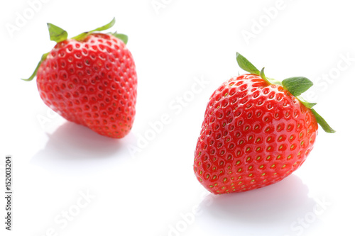 Japanese fresh strawberry isolated