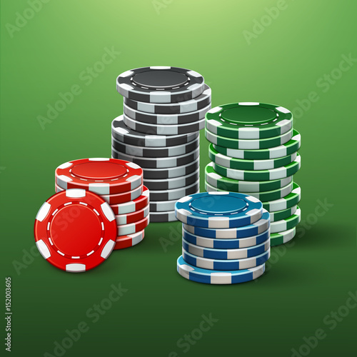 Casino poker chips