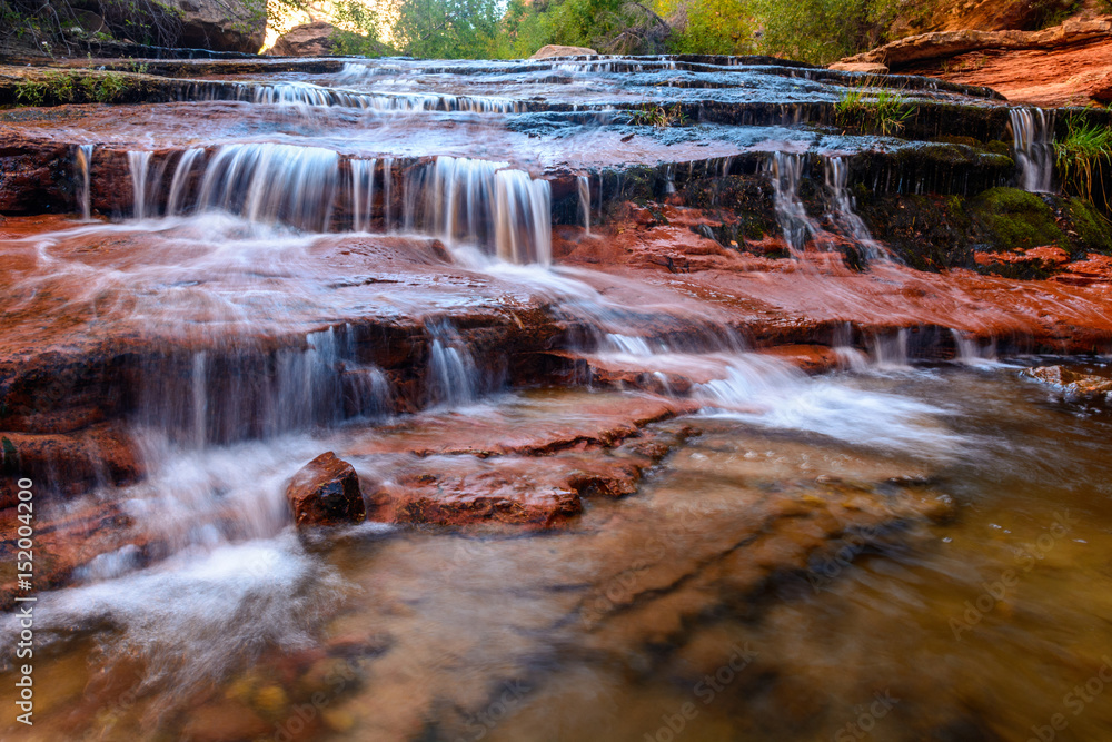 Fototapeta premium Cascade Falls in the Left Fork