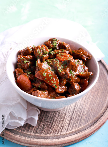 Beef stew with carrot - goulash