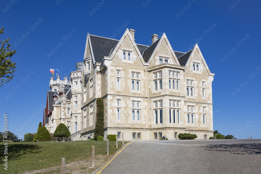 Royal Palace of the Magdalena in Santander.