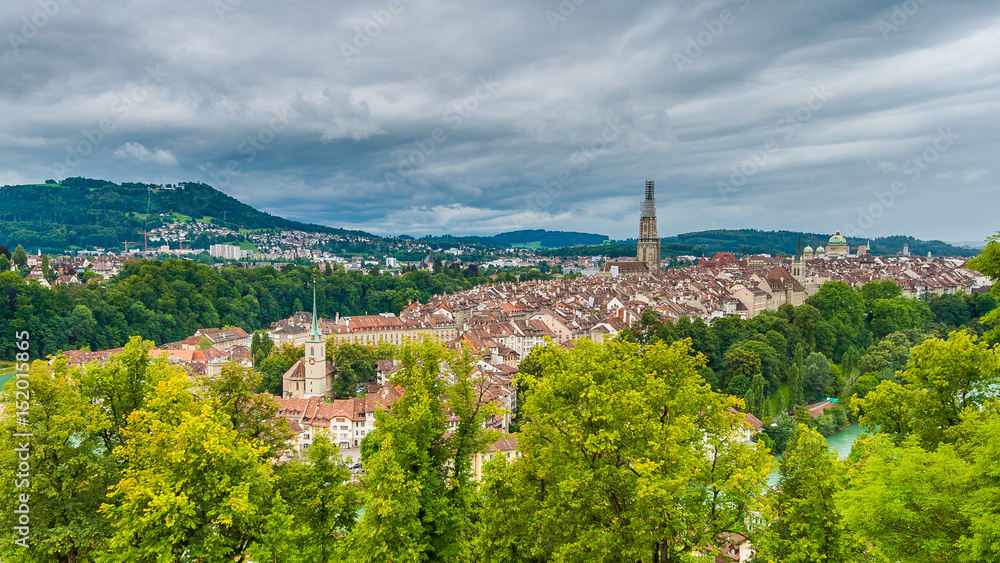 View of Bern town, Switzerland
