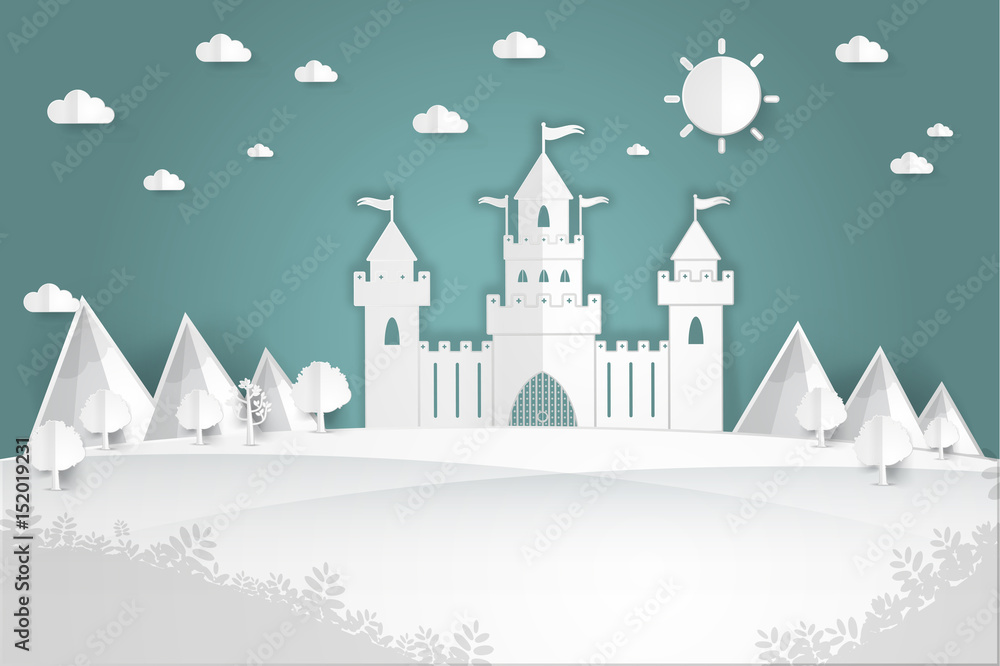 White paper castle White paper castle