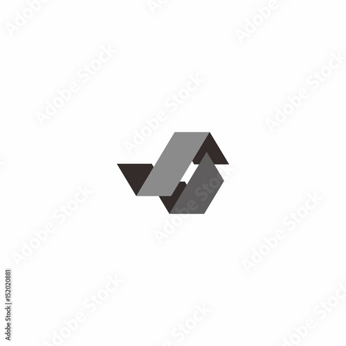 Free Download S J Letter Logo - GFXLoad