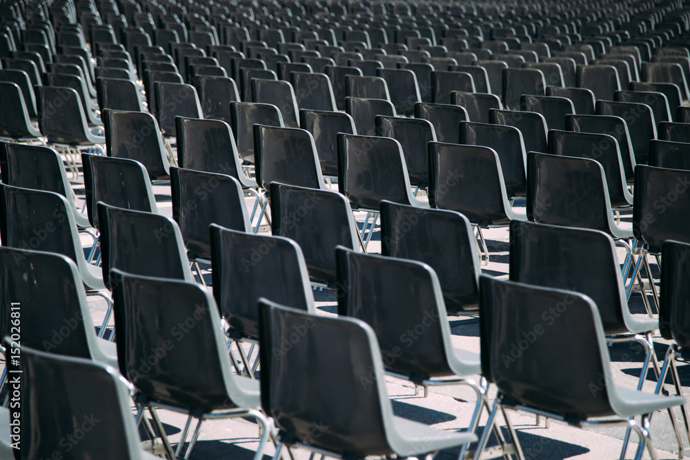 Naklejka premium Chairs Background