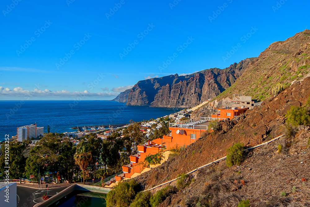 Atlantic coast of the island of Tenerife