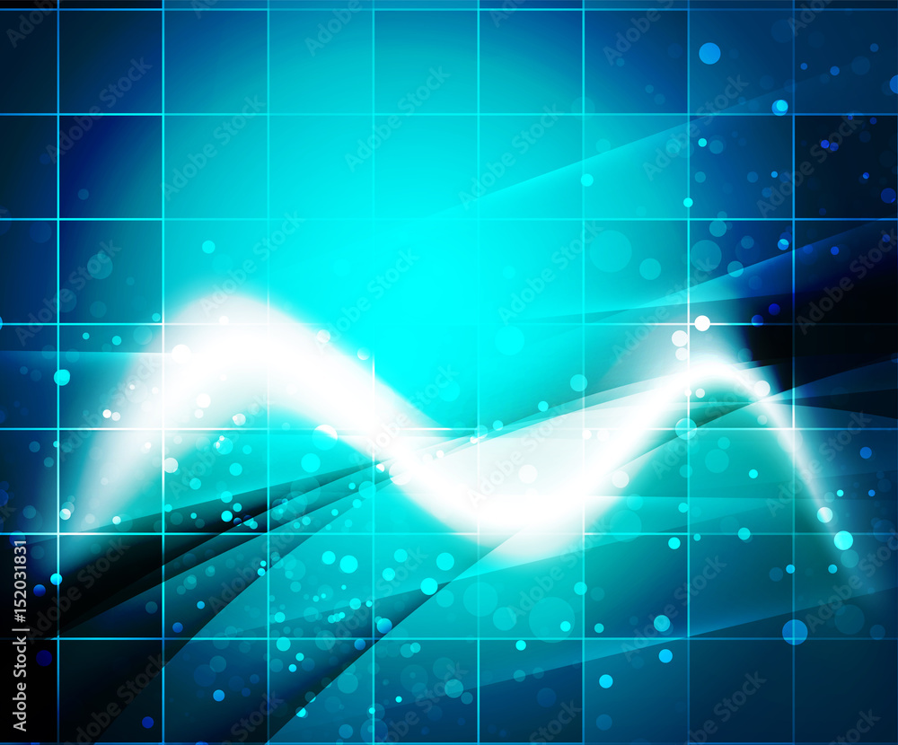 Shiny wave, magicabstract background Shiny wave, magicabstract background